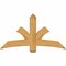Ekena Millwork Davenport Rough Sawn Timber Gable Bracket, Western Red Cedar, 60"W x 32"H x 6"D x 6"F, 13/12 Pitch GBW060X32X0606DAV00RWR - alternate 1